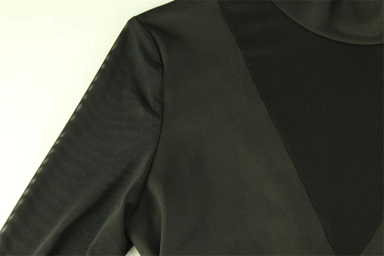 sheer sleeve close-up detail