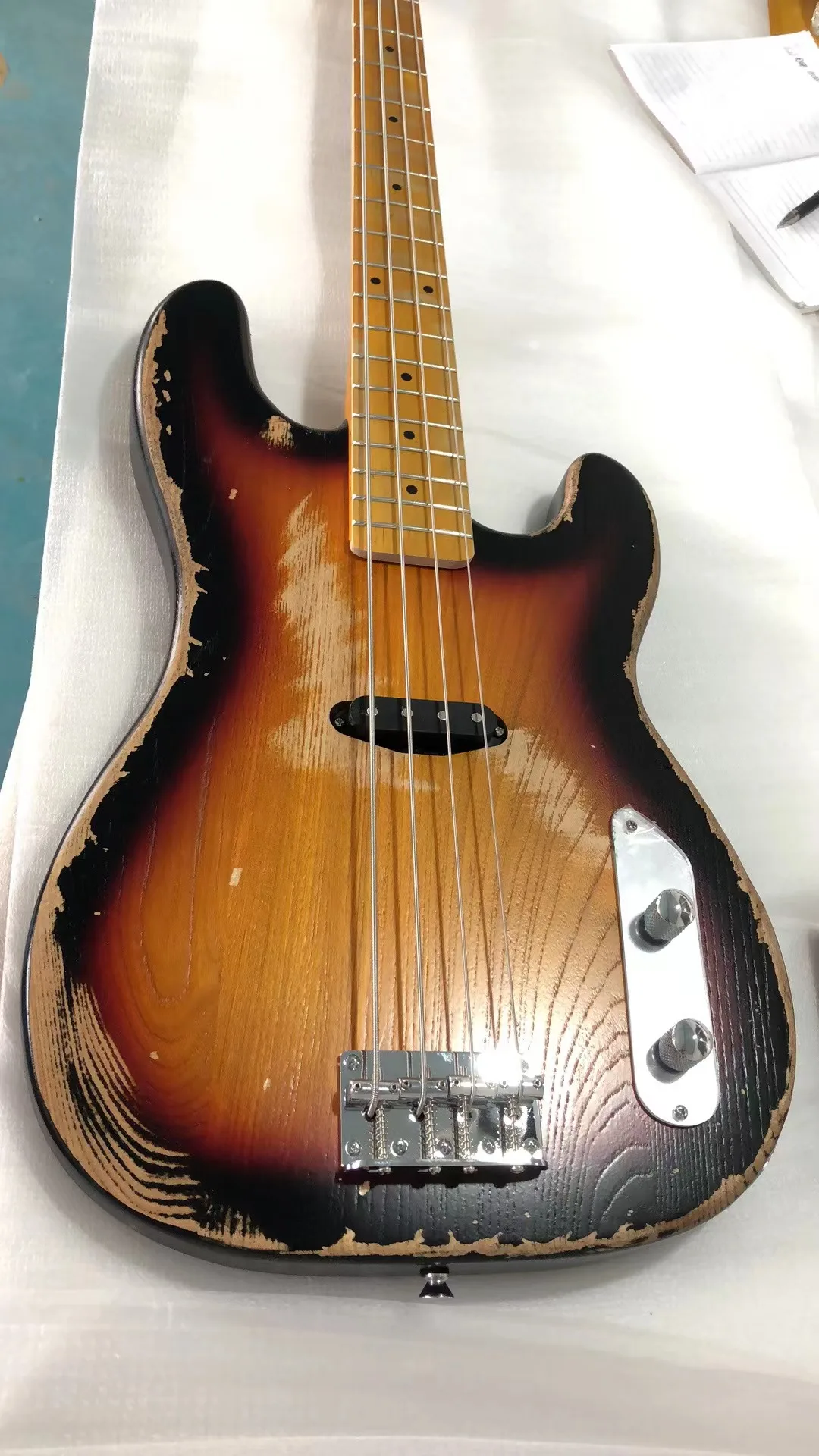 Ome Electric Guitar 4 String Bass Alder Body