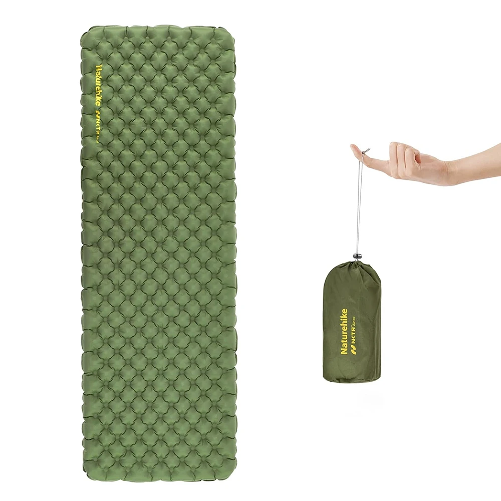 Materac dmuchany Naturehike R4.6, ultralekka mata do spania na kemping, pojedyncza, składana, z nylonu TPU, mata turystyczna odporna na wilgoć. — 2