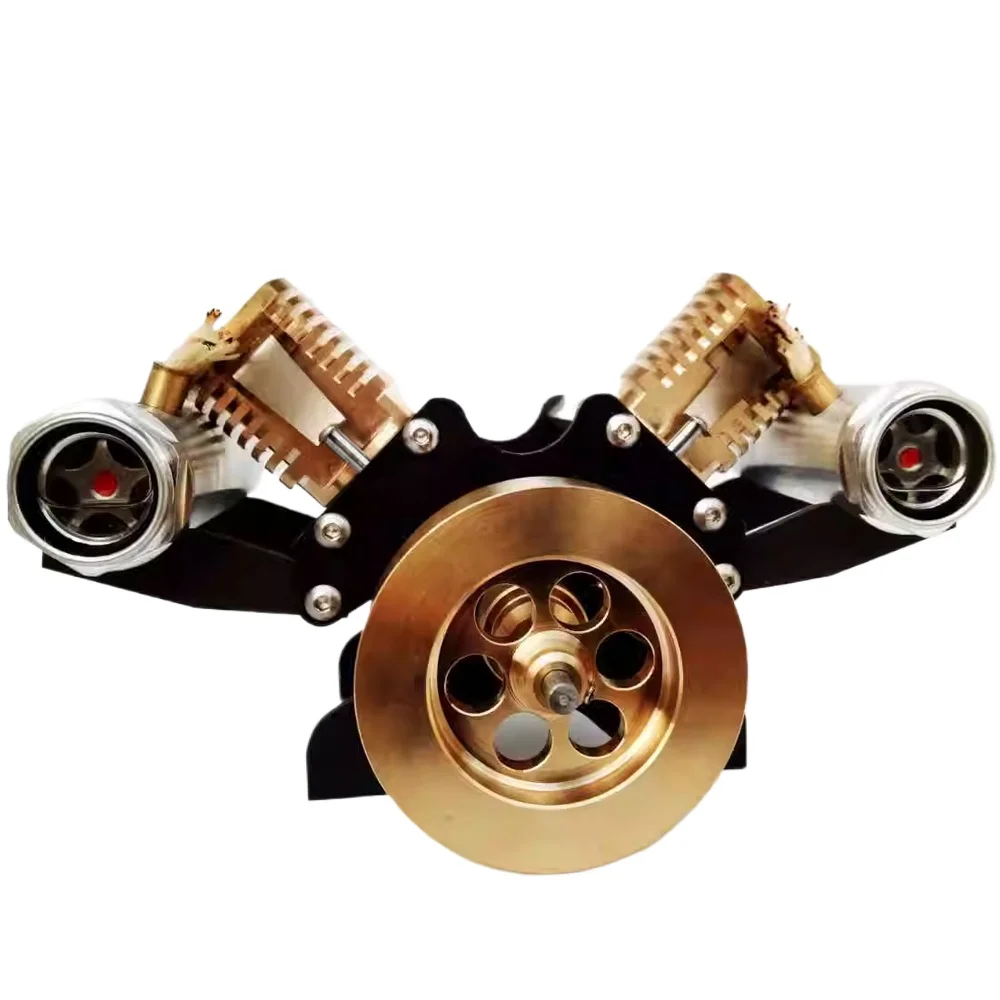 

V2 Fire-absorbing Engine Stirling Engine Model Laboratory Vacuum Engine Model Teaching Aids Toy Gift