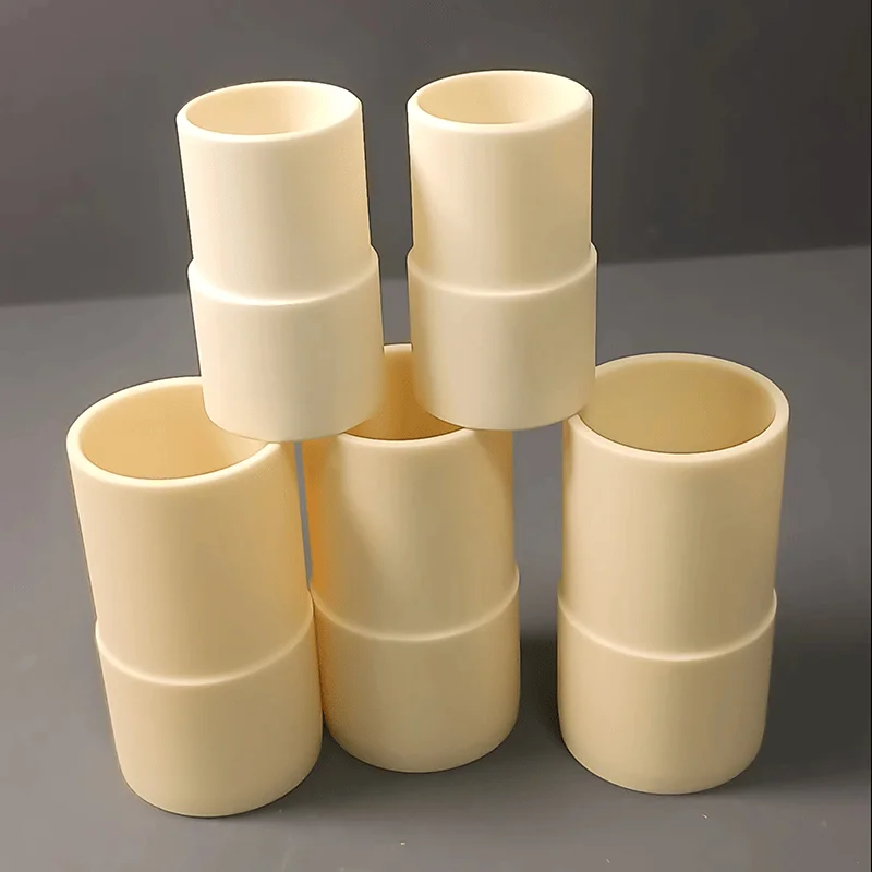 100mm Alumina Ceramic Rod 0.5-10mm Length Solid Corundum High Temp Resistant Stir Bar Customizable