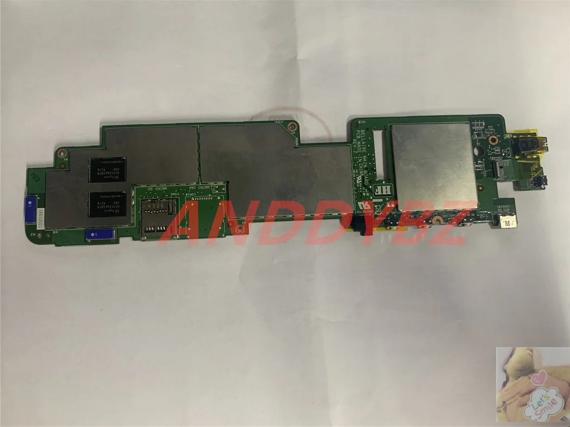 

Used New FOR DELL VENUE 8 PRO T01D001 8" TABLET 5830 MOTHERBOARD CN-05M8X4 05M8X4 5M8X4 TESED OK 2G 32G 64G