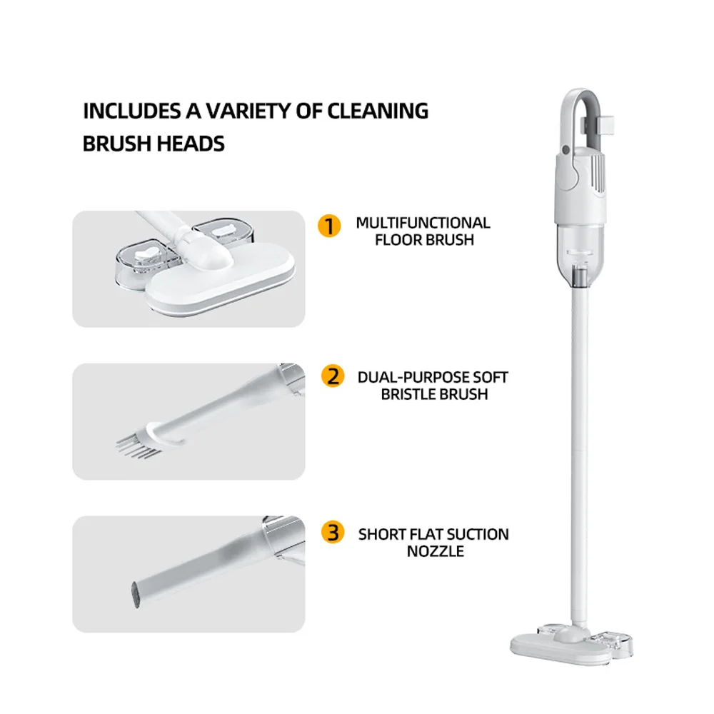 Household Handheld Vacuum Cleaner Suction Drag Integrated Machine Wireless Mop Nettoyage Maison Aspirapolvere