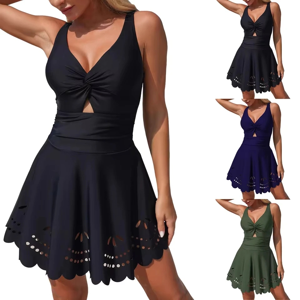 

Women Sexy Swim Slimming Dress Swimsuits Push Up Bathing Suit Beach Soft Sexy Bikini Sexy Bandage Bathing Suits