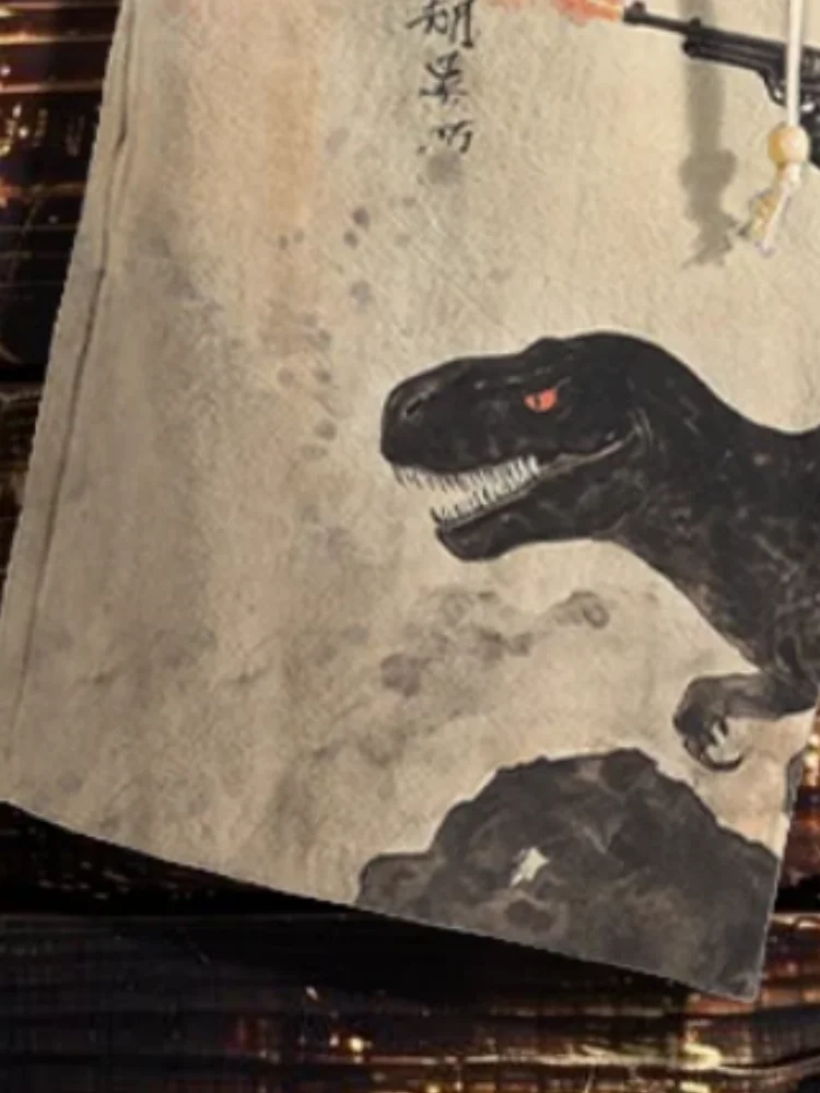 Мужские модные шорты с принтом в стиле ретро, каллиграфический кот, динозавр, вулканический выпуск, повседневные свободные праздничные летние штаны, мужские короткие штаны