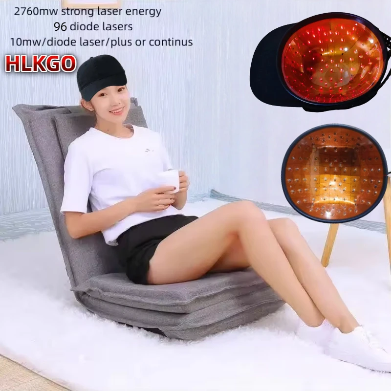 

2025 New Red Light Therapy Hair Growth Cap, Advanced Laser Hair Regrowth Hat for Treating Thinning Hair and Baldness Patches