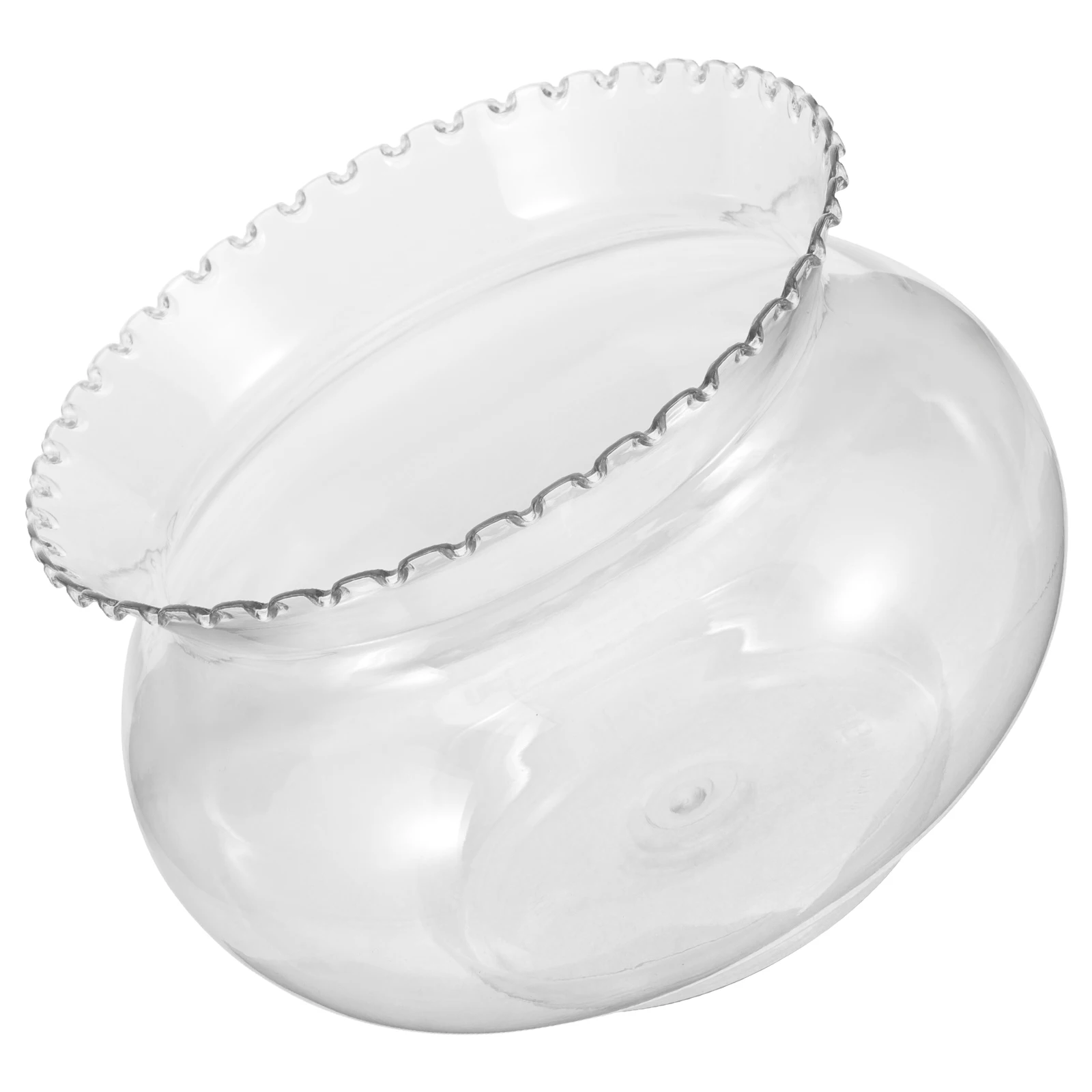 

Transparent Aquarium Tank Desktop Fish Tank for Betta Goldfish Multi-Function Clear Plastic Decorative Ideal for Small