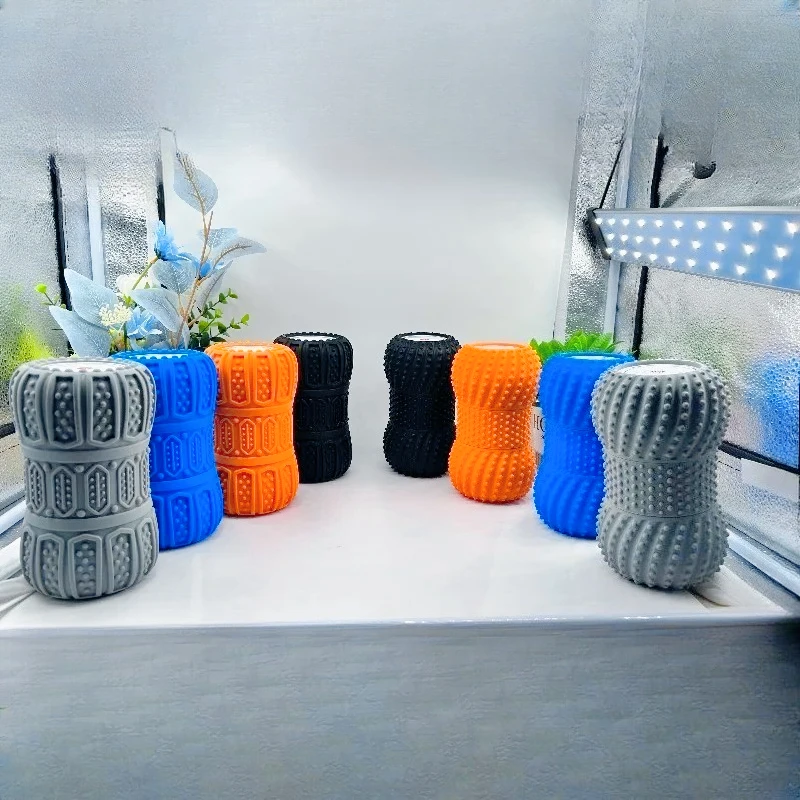 New electric yoga peanut ball roller massager yoga column massager bluetooth massage rolling shaft home