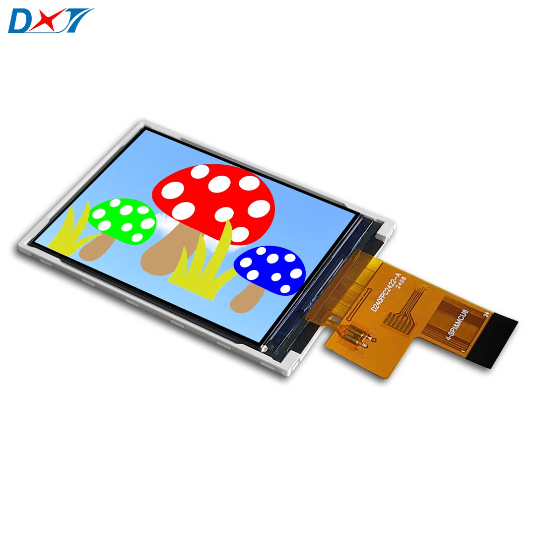 Módulo de exibição LCD de 2,4 polegadas resolução ST7789 240*320 suporte MCU8 bit interface SPI tela LCD TFT