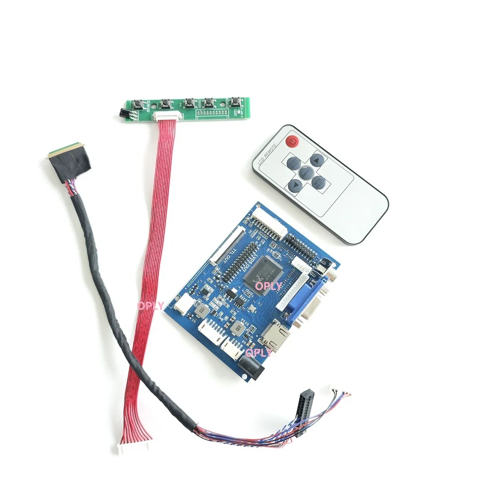 

For B156XW02 V2 B156XW02 V6 B156XW02 15.6" 1366×768 40Pin Display LCD Panel Controller board WLED VGA AV HDMI-Compatible Kit