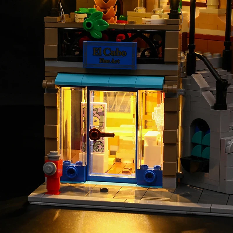 Op maat gemaakte premium doe-het-zelf led-lichtset voor Lego 10297 (alleen led-licht, zonder blokken model) Markeer uw favoriete constructies