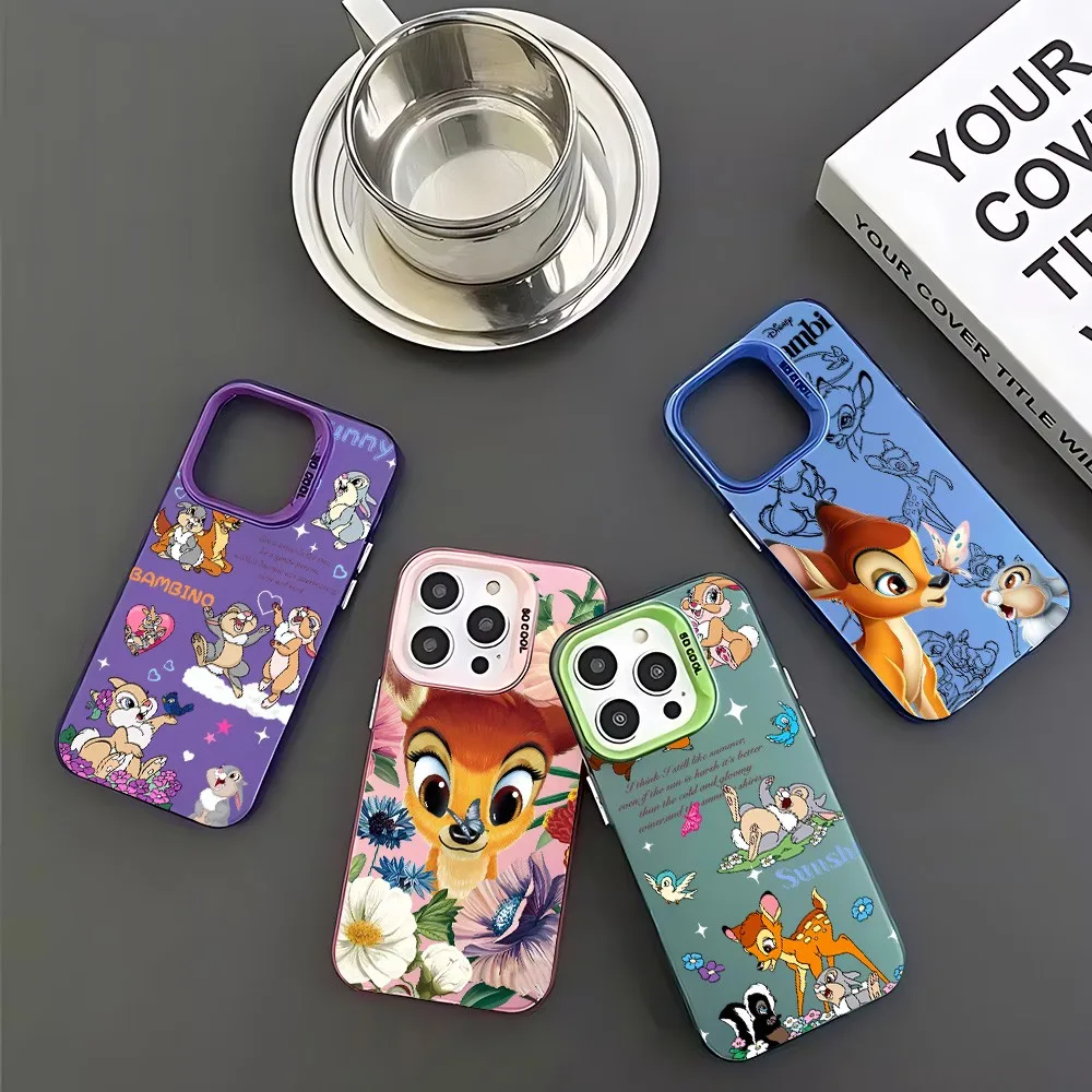NEW Bambi Deer Art Phone Case for Samsung Galaxy S26 S25 S24 S23 Note20 FE Ultra Edge Plus 5G Anti Fall Matte Cover