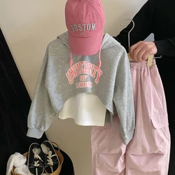 Sweater Vest Pants Girl Trendy Letters Short 2024 Autumn New Western Fashionable Tooling Cute Sweet Comfortable Tide Active