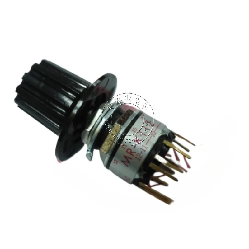 Importowany z Japonii przełącznik pasmowy NKK, obrotowy przełącznik zmiany biegów MRK112 elektroniczny przełącznik na koło zamachowe