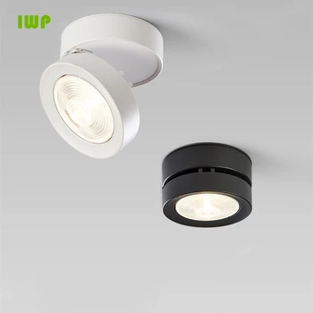 Kısılabilir LED Downlight Oturma Odası Yatak Odası Sıva Üstü Downlight Tavan Işık Spot Işığı 7W 10W 12W 15W AC220V AC110V