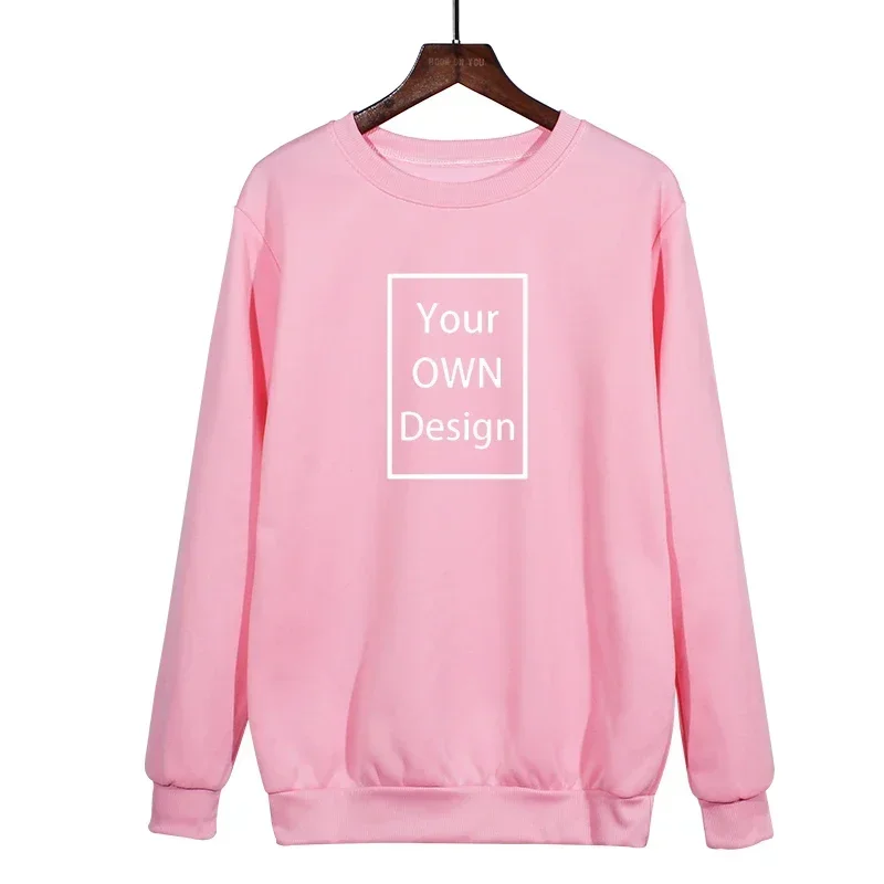 Your OWN Design Brand Logo/Picture Custom Men Women DIY Hoodie Sweatshirts Casual Hoody Clothing 10 Color Loose Fashion New 2024