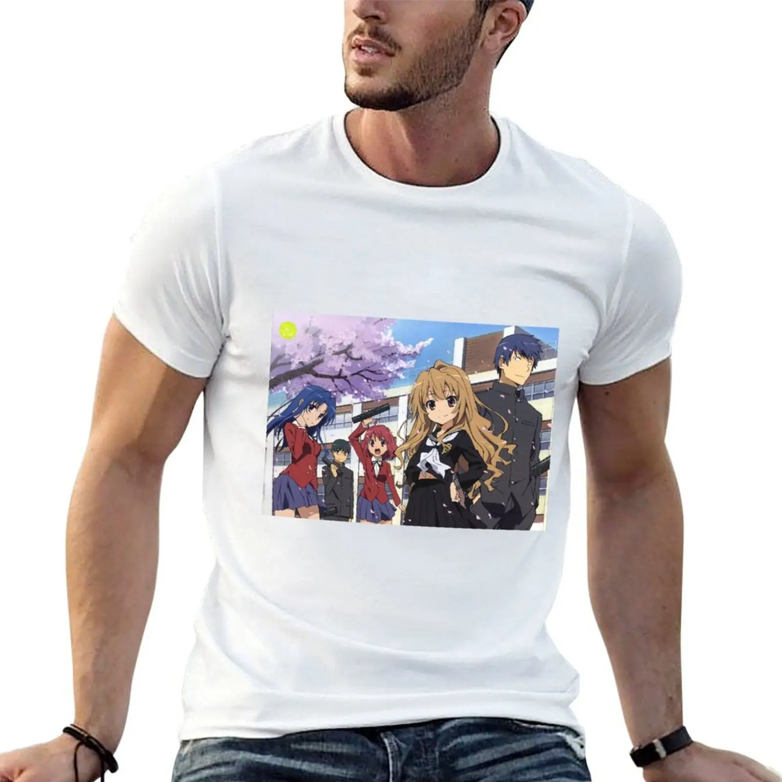 

Toradora - Taiga T-Shirt men t shirt cotton 100% essential t shirt t shirts for man slim fit T-shirt