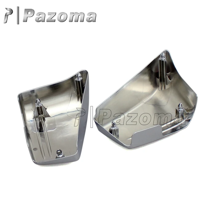 Chrome Side Covers Fairing Battery Side Cover for  VTX 1800 C VTX1800C Custom 2002-2008