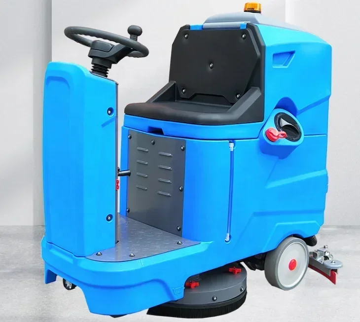 

'530mm Cleaning Width Ride-on Electric Sweeper Floor Cleaning Machine