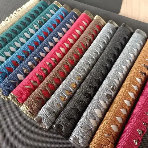 Swords Handle Tsuka for Japanese Samurai Katana Wakizashi Accessory -Customized