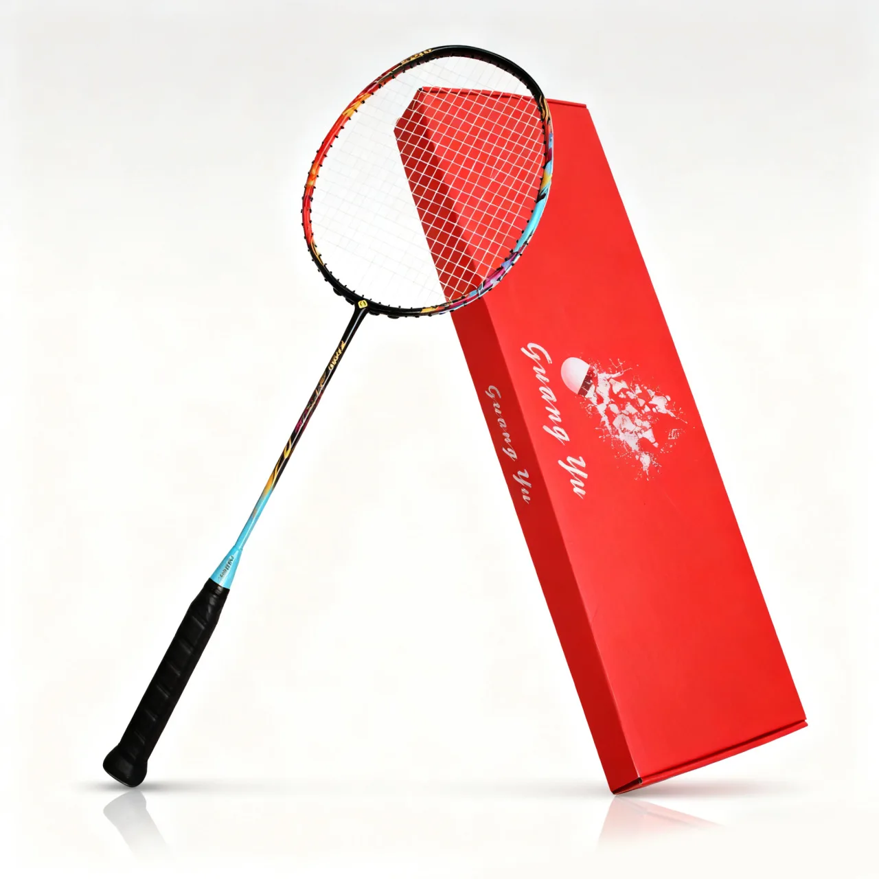 

GY Full Carbon Fiber T700 Racket 5U Offense Ultralight Single Racquet Secondary formed middle rod Warranty 22-30LBS