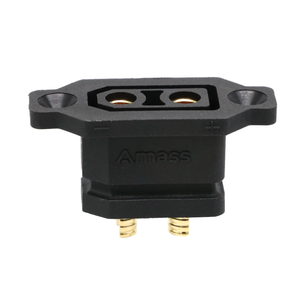3 Connettori AMASS XT90E-F Femmina - Spina A Innesto Per Batterie Lipo Di Droni E Auto RC - Foto 4