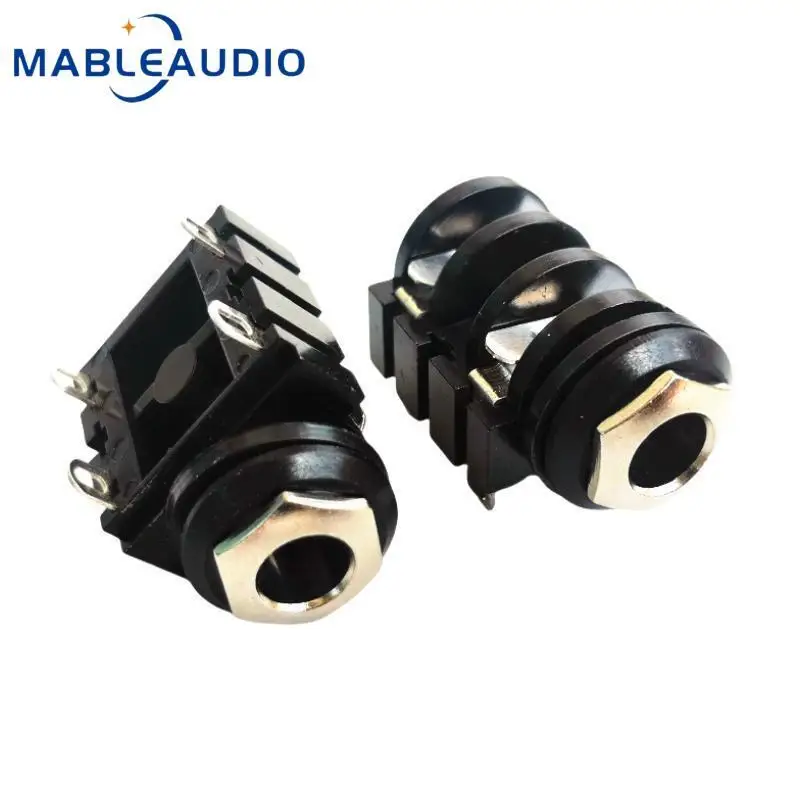 5PCS Premium Switch 4-pin 6-pin CLIFF JACK 6.35 Large 2-core Large 3-core Female Head Audio Stand 6.5 Stereo Socket