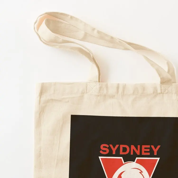 سيدني ذا بلودز سوانز هاوتي سوانيس شعار حمل حقيبة حقائب نسائية حمل حقيبة قماش حقيبة حمل قابلة للتخصيص #3