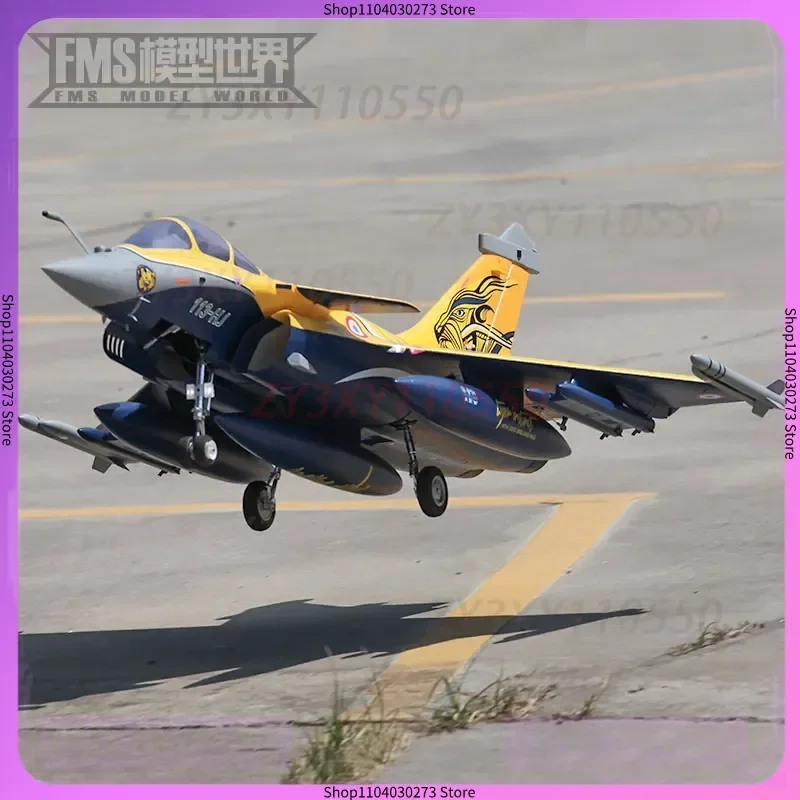 

FMS 80 мм французский истребитель Rafale RC самолет масштаб 1/10 бесщеточный двигатель с дистанционным управлением модель с фиксированным крылом PNP/полусобранная