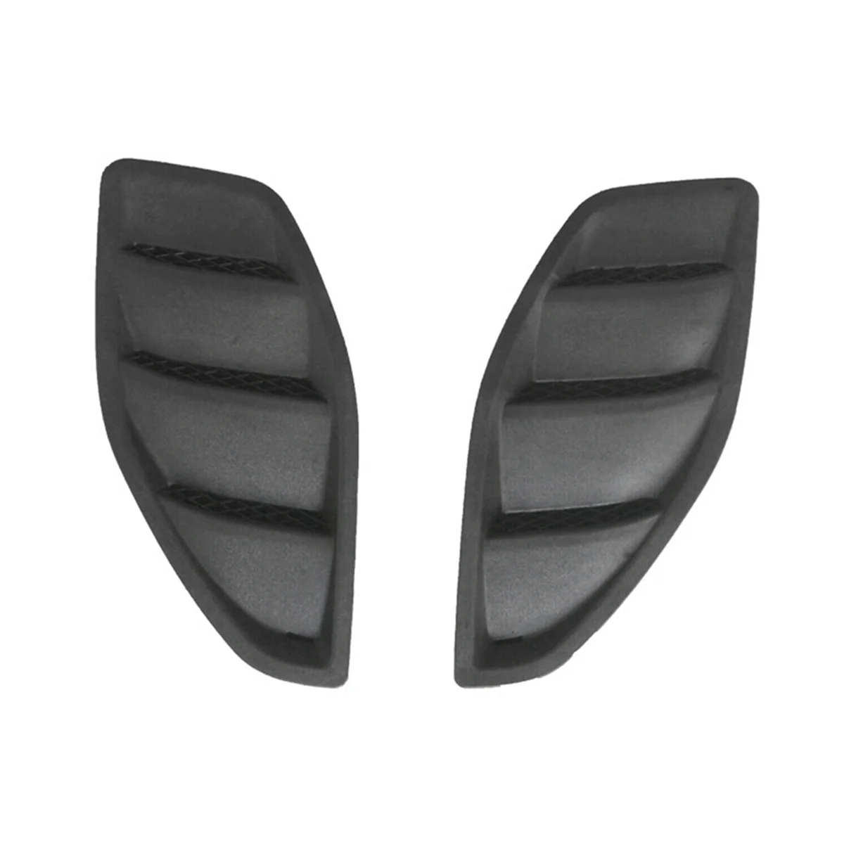 2PCS Car Hood Air Vent Outlet Trim Cover for JK 10Th Anniversary 2007-2017