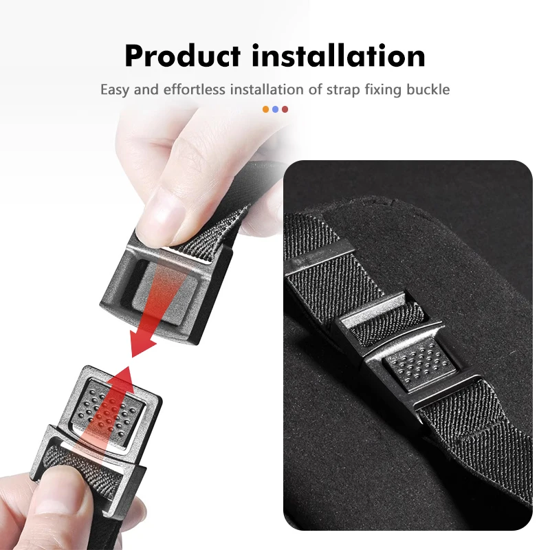 Car Suede Tissue Holder Universal Auto Mounted Tissue Box For Hong Qi Red Flag H5 FAW Red Flag HS5 HS7 H5 H7 H9 2018-2022 - view 4