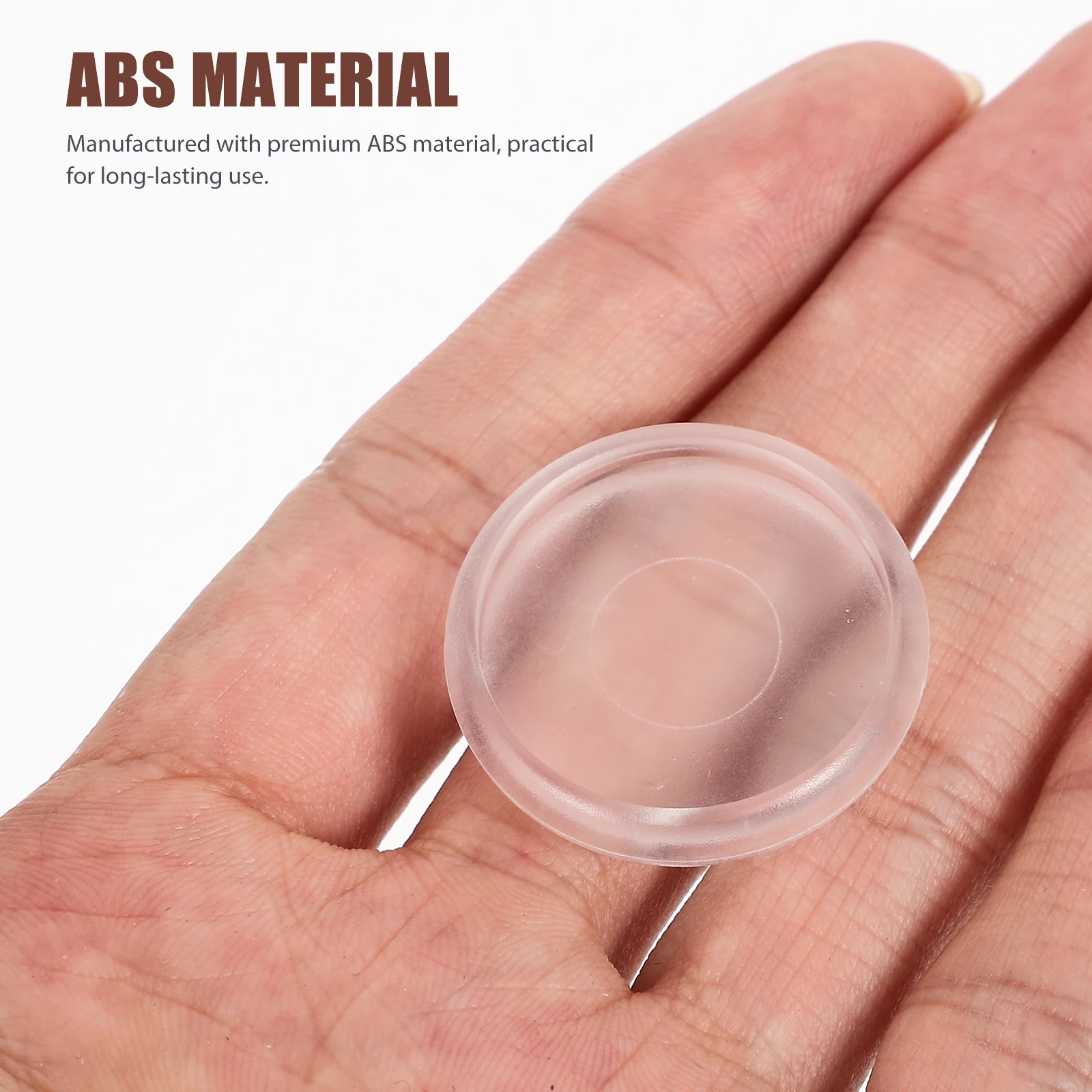 44pcs Binder Rings Discbound Expansion ABS Smooth Practical Office Plastic Binding Loose Leaf