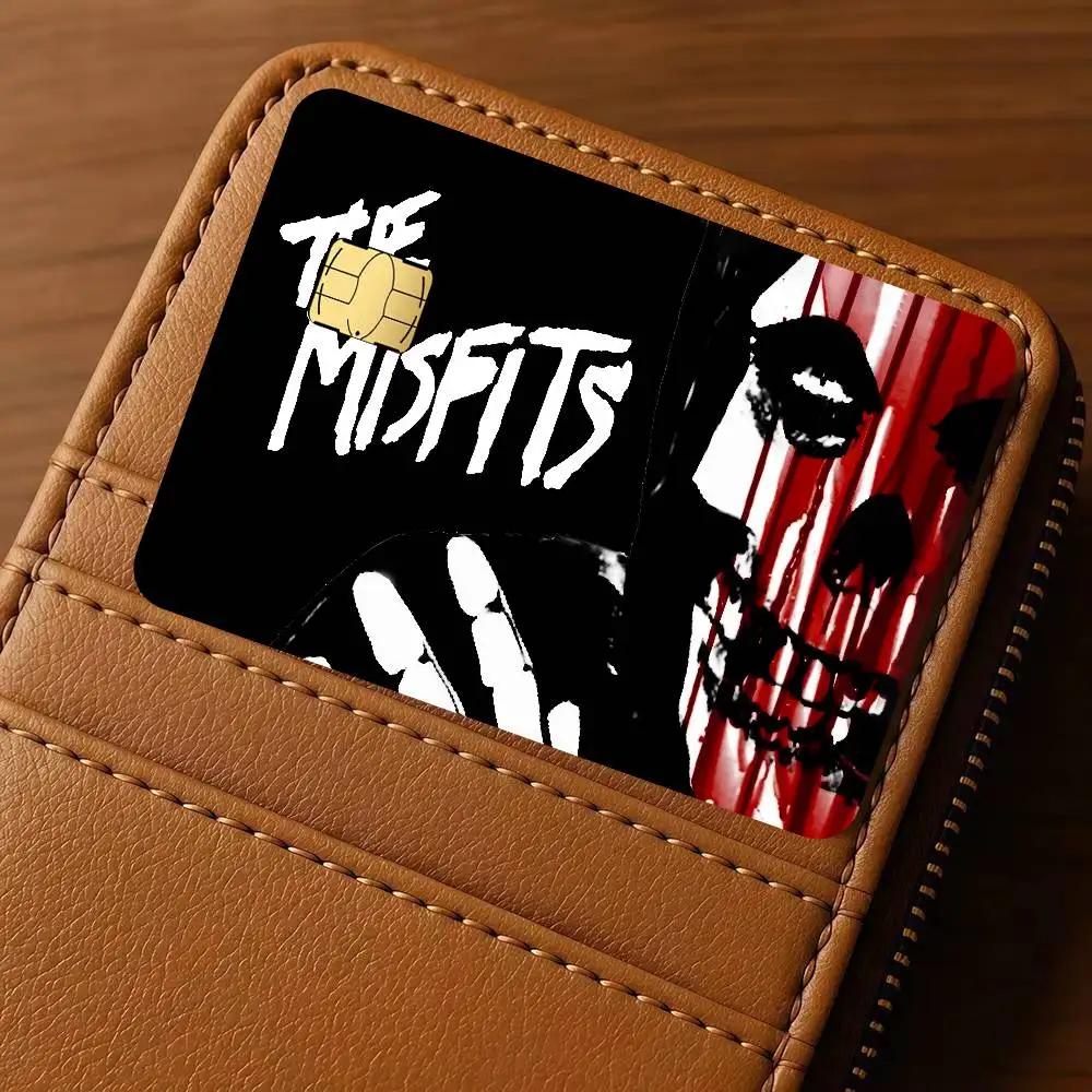 Die Die My Darling Misfits Anmie   Cartoon Credit Card Skin Stickers For Bank Card Bus Metro Card Sticker Waterproof Women Gift