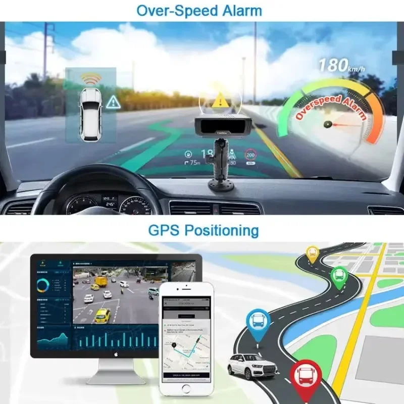 CareDrive Antisleep Detection Dashcam GPS Fleet Solutions For Safety Fuel Tanker And Car Drive Monitoring System