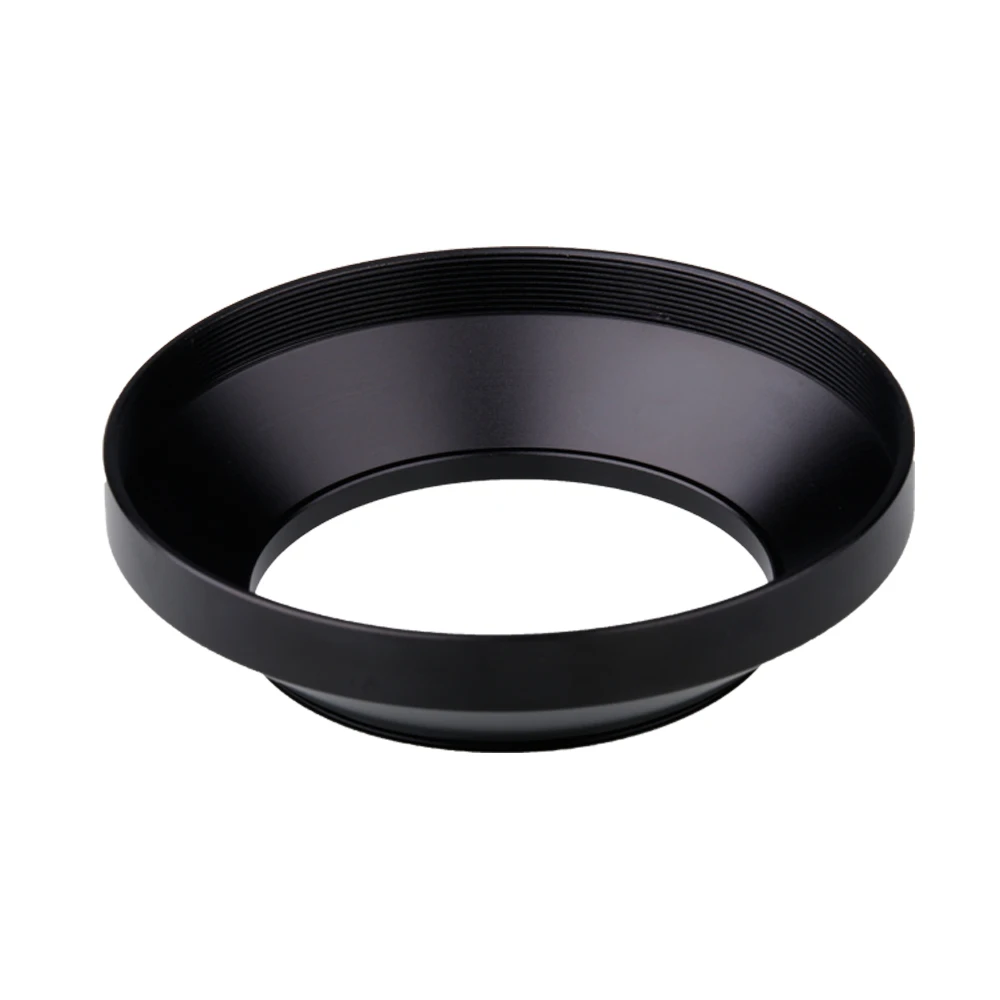 40.5/49/52/55/58/62/67/72/77/82mm Wide Angle Metal Lens Hood for Canon Nikon Sony Pentax Olympus