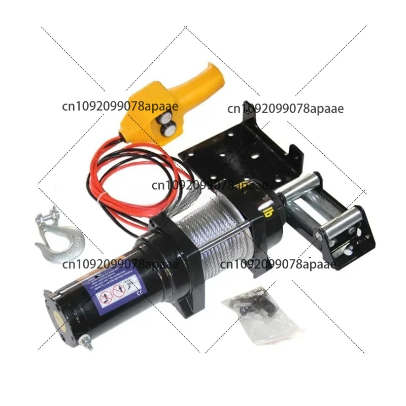

Car electric winch 12v24v car winch manufacturer wholesale off-road vehicle self-rescue electric winch traction hoist