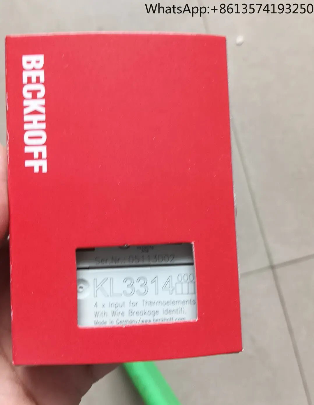 

Beckhoff module KL3314 brand new original genuine spot