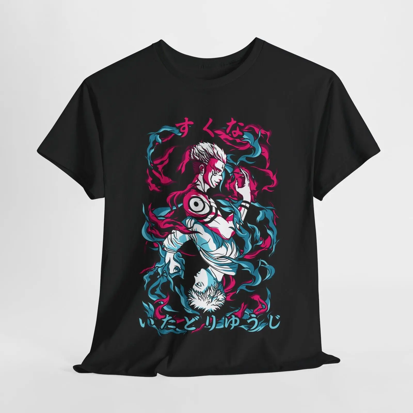 

Sukuna Ryomen Jujutsu Kaisen T-Shirt Itadori Gojo Anime Japanese Tee Shirt JJK