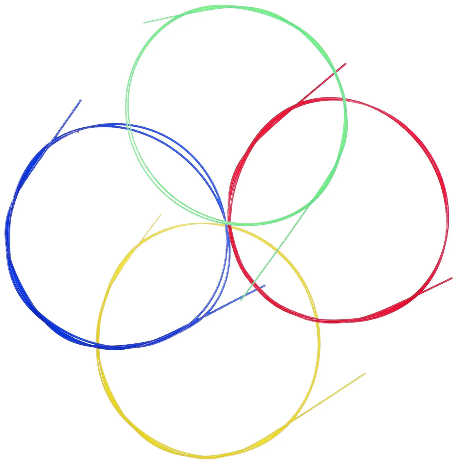 

4 Strings Nylon String Ukulele Nylon Wire Replacement Colorful Long Life Durable Musical Instrument Parts Accessories