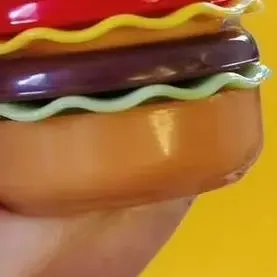 Vajilla de hamburguesa para casa de muñecas, caja de comida, Mini plato de juego de comida, modelo de decoración de cocina en miniatura, accesorios DIY, 1 Juego, 1/6