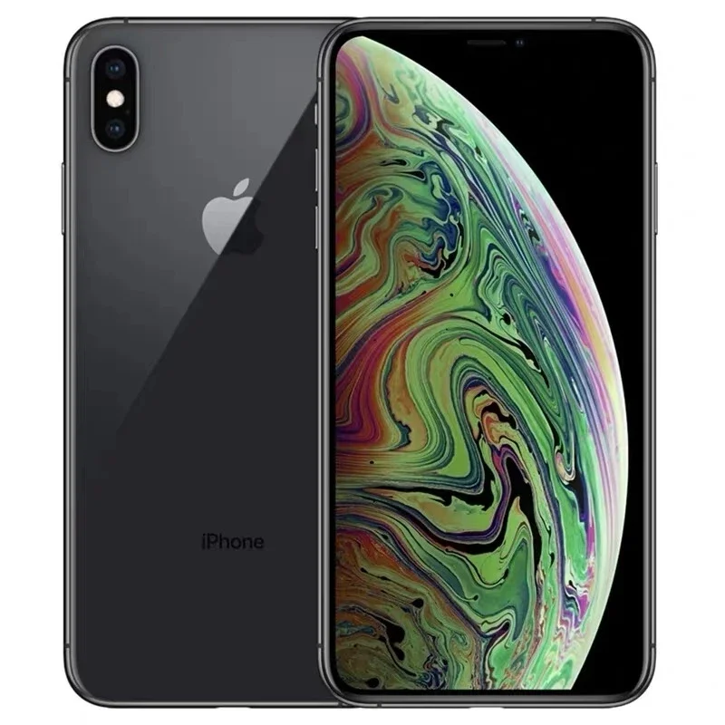 Apple iPhone XS MAX 4g SmartPhone Apple A12 Schermo OLED da 6,5 pollici Fotocamera da 12 MP 3174 mAh 18 W Carica IOS iPhone originale usato