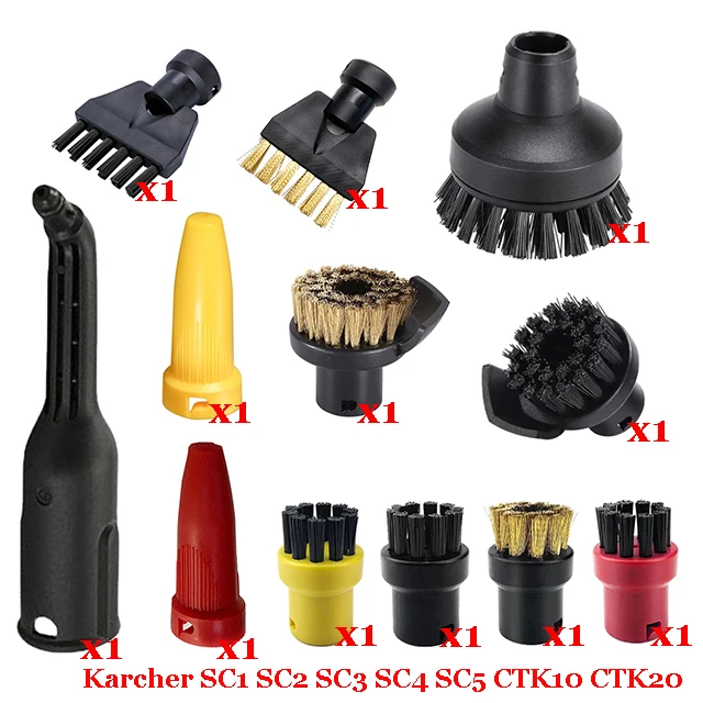 Voor Karcher Sc1 Sc2 Sc3 Sc4 Sc5 Sc7 Ctk10 Ctk20 Handheld Stoomborstelkop Krachtige Nozzle Vervanging Stofzuiger Onderdelen - afbeelding 1