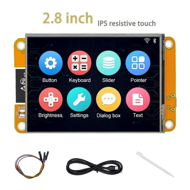 

ESP32 Arduino LVGL WIFI&Bluetooth Development Board 2.8 "240*320 Smart Display Screen 2.8inch LCD TFT Module With Touch WROOM