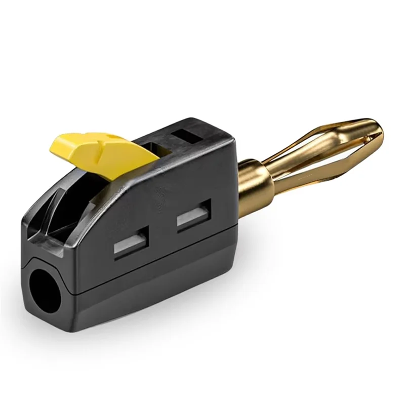 DIGIT-Solder-Free 10Pcs 4Mm Banana Plug Quick Wire Connectors 32A With Direct Insertion Design