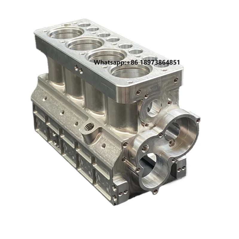 

Precision CNC Machined Automotive Parts Aluminum Engine Block for High-Performance Engines