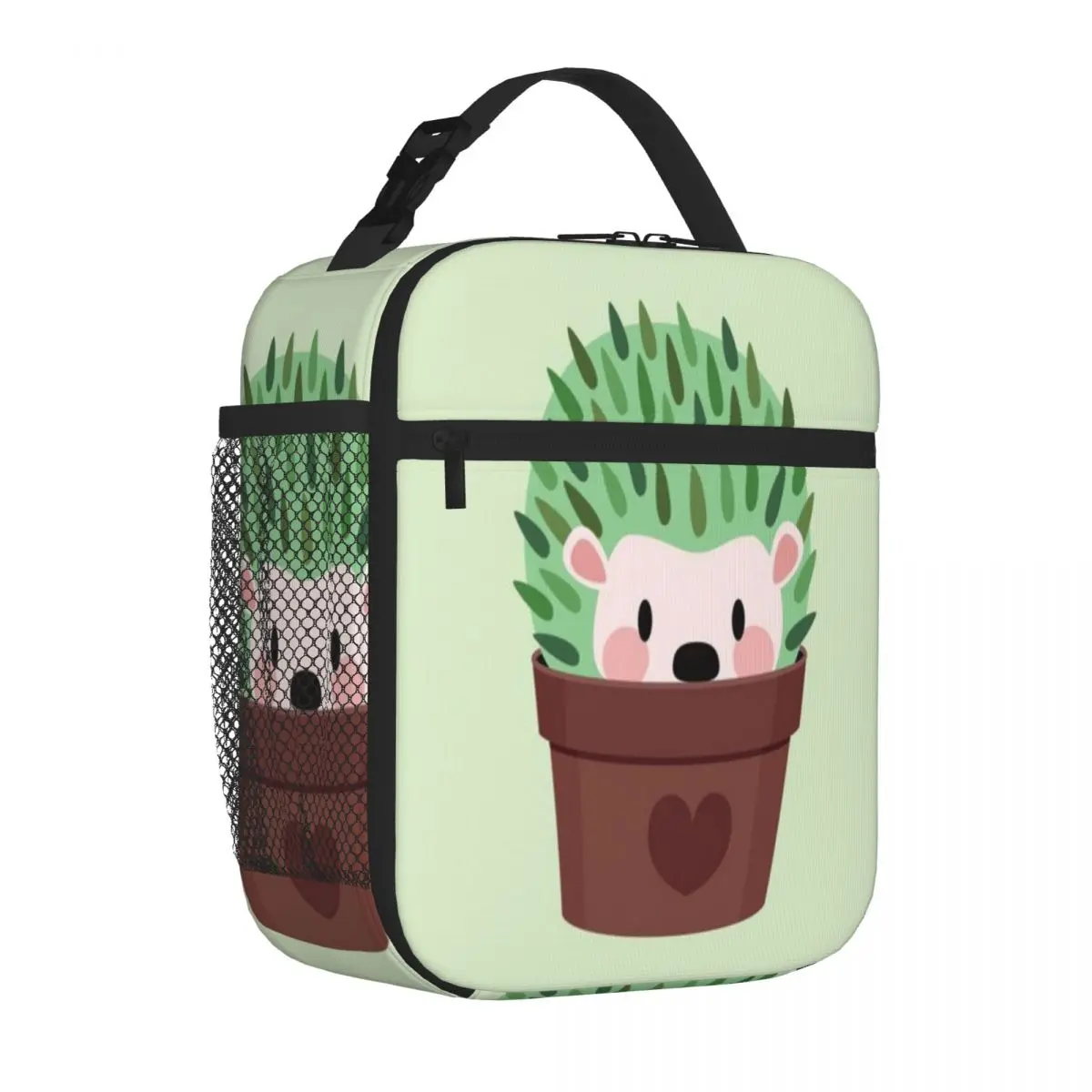 Bestselling Hedgehogs Disguised As Cactuses Outdoor Style Travel Lunch Bag Boating Trip Carry Lunch Bag