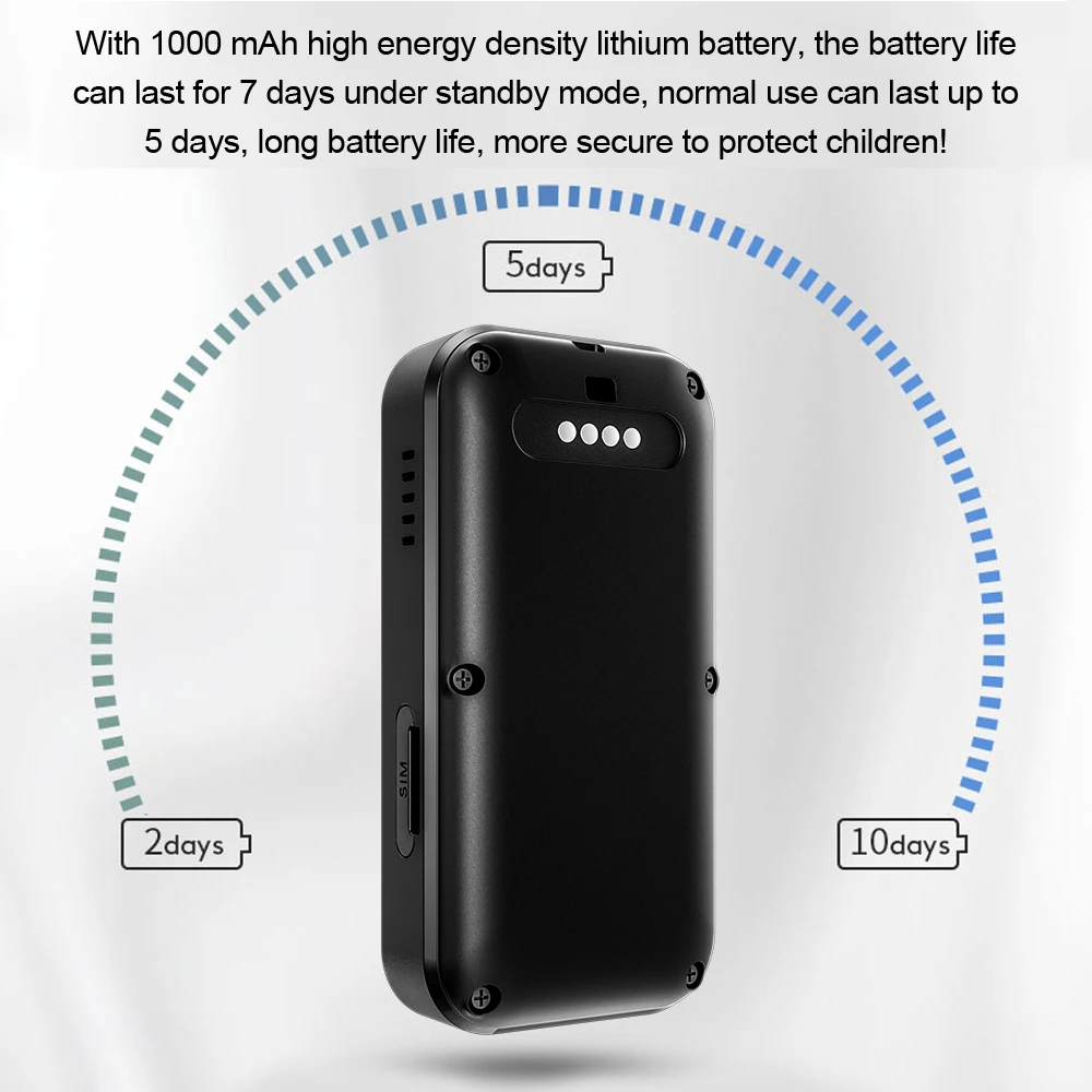 Intelligent Personal Gps Tracker Wearable FA81 SOS Health Reminder Kids Elderly Mini 4G Gps Tracking Device Anti-Lost Locator