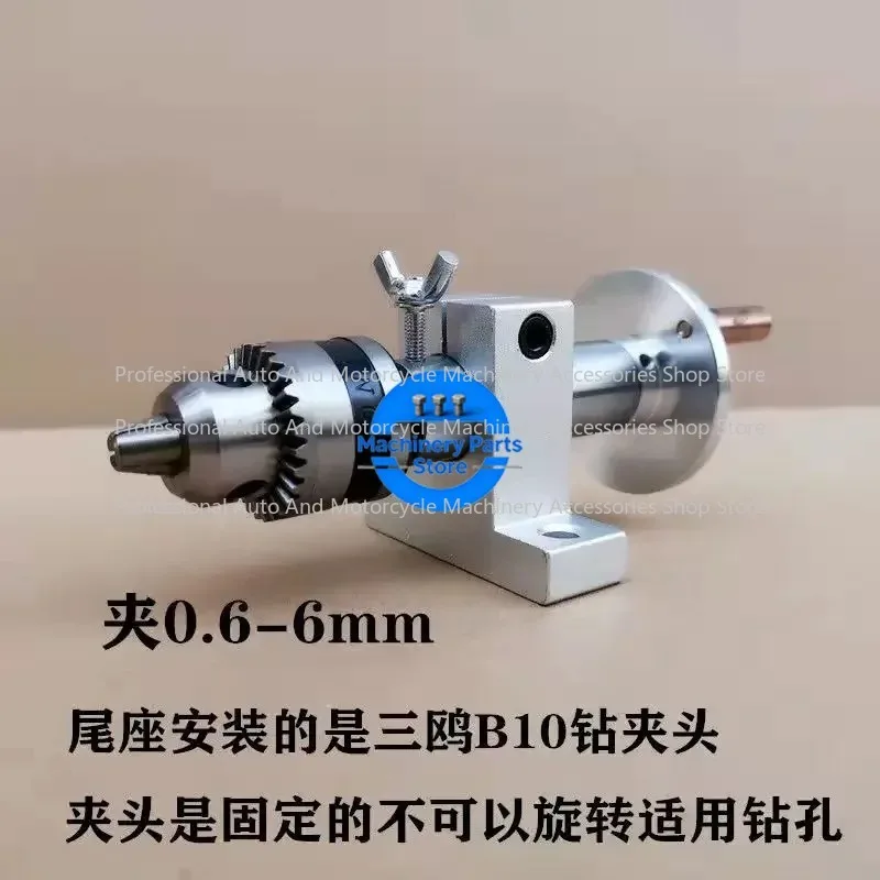 Live Lathe Center Head With Chuck Diy Accessories For Mini Lathe Machine Revolving Centre Woodworking Tool view 3