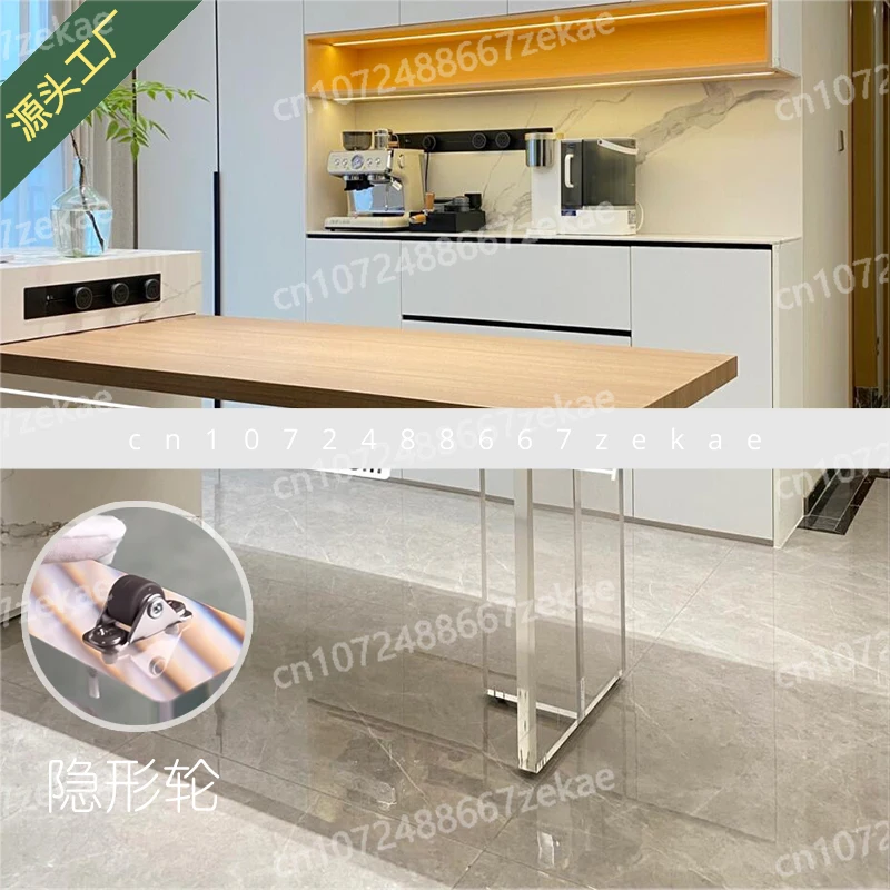 

Table Leg Bracket for Suspension & Telescopic Island Bar Table Feet Indoor Furniture 4cm Thick Transparent Acrylic