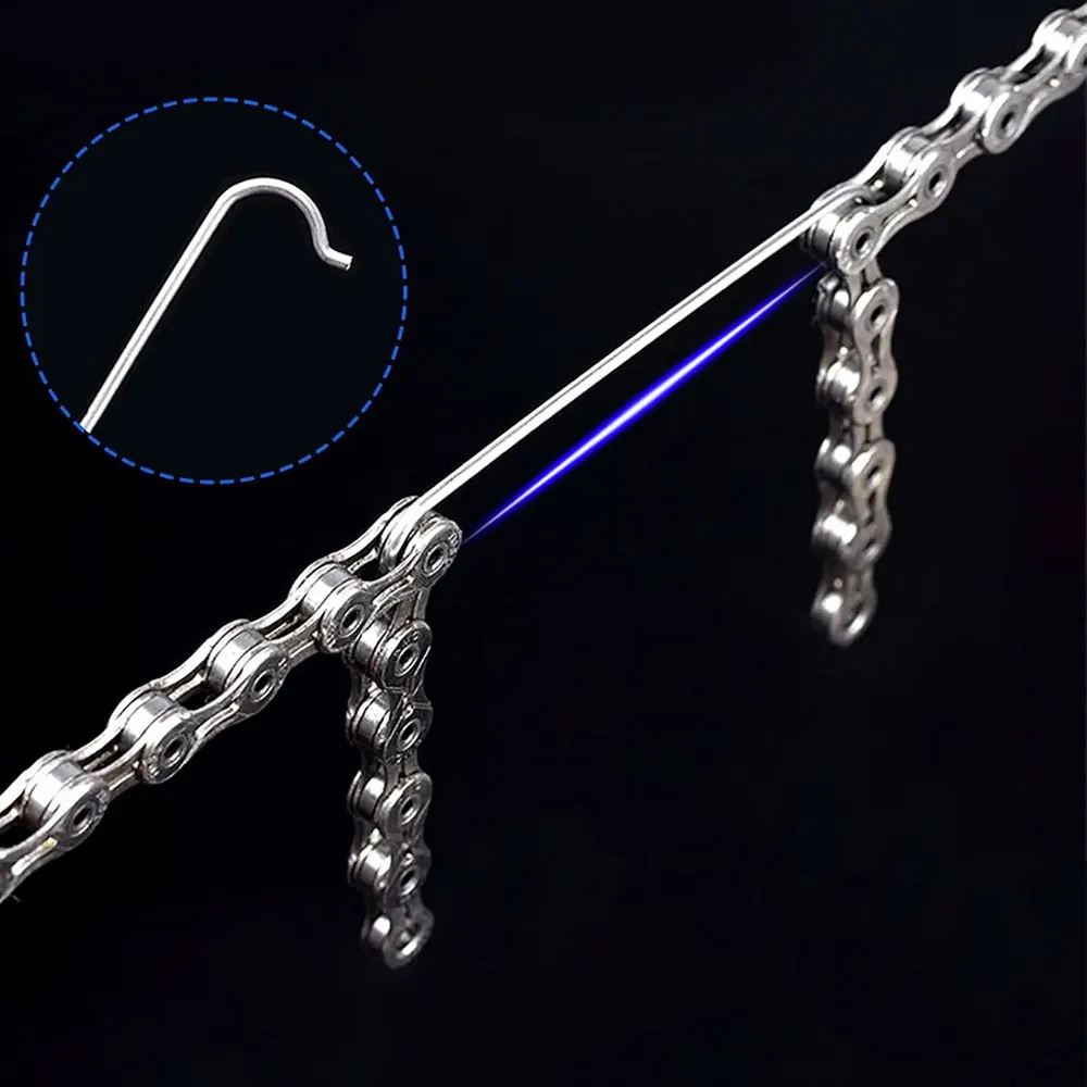 3 قطعة هوك مشترك الصلب لإصلاح سلسلة دراجات أداة خدمة الدراجة غير الإفلات السنانير أدوات إصلاح الدراجة اكسسوارات